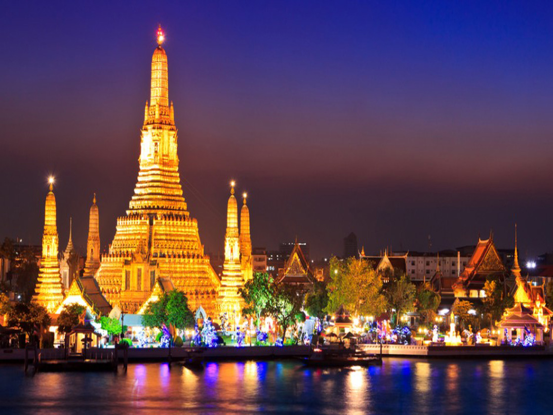 Explore Bangkok's beautiful, gleaming temples and the magnificent Grand Palace